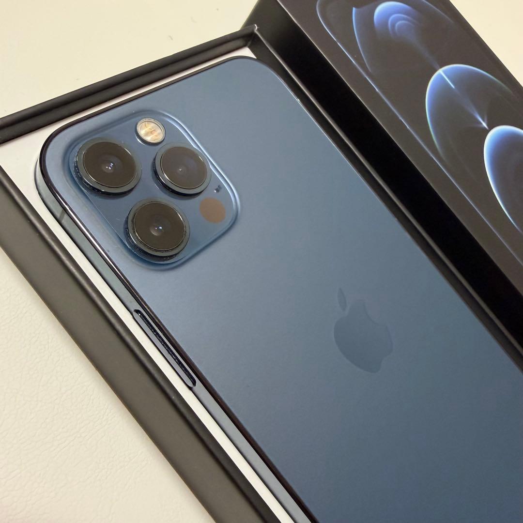 【極美品】 iPhone12 pro 256GB パシフィックブルー