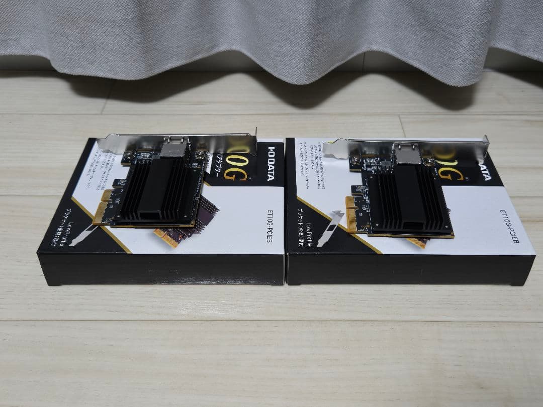 IO-DATA ET10G-PCIEB x2個