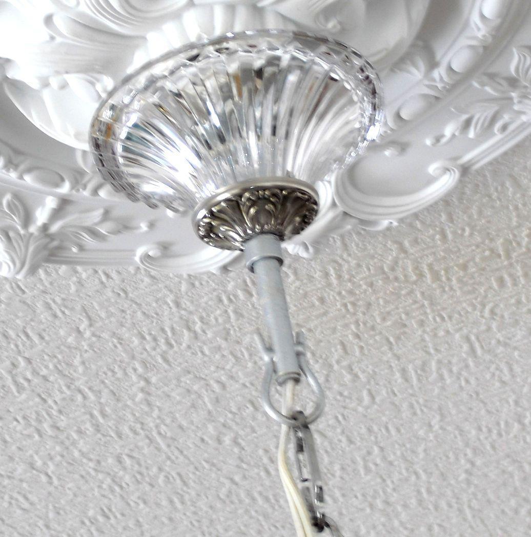 チェコ・ボヘミアンクリスタルガラス☆１２灯シャンデリア☆七色に輝く高純度・高品質