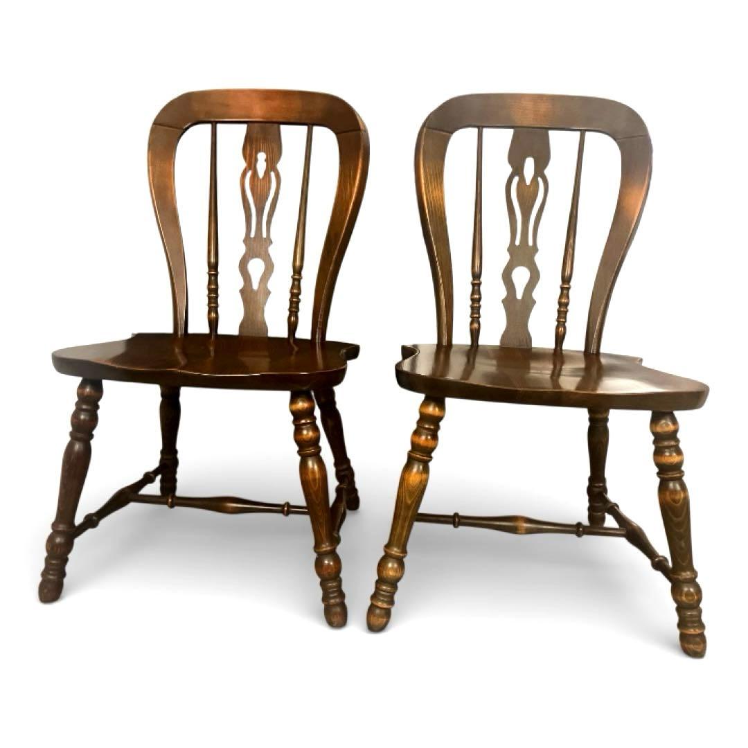 【karimoku】コロニアル ダイニングチェア 2脚セット オールドカリモク