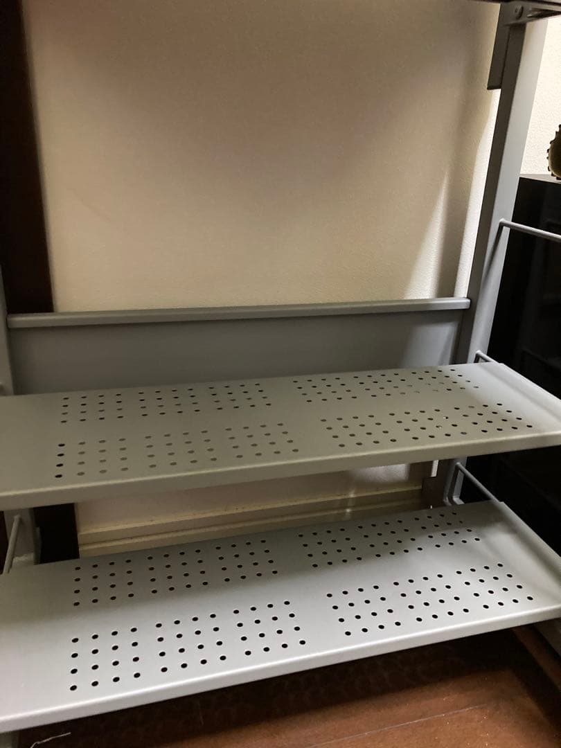 送料無料❤️キャスター付きパソコンラック兼収納