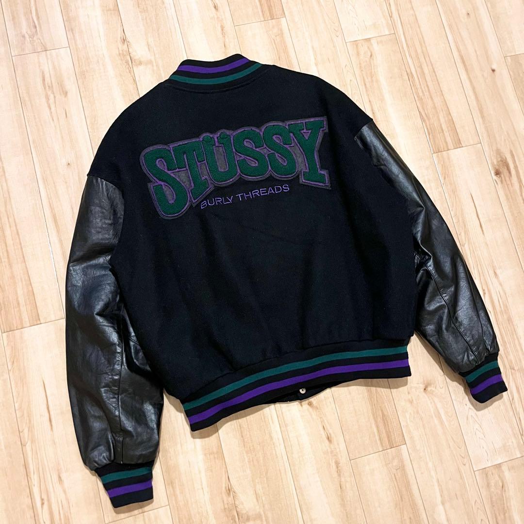 激レア！1980’s OLD STUSSY “BURLY THREADS”JKT