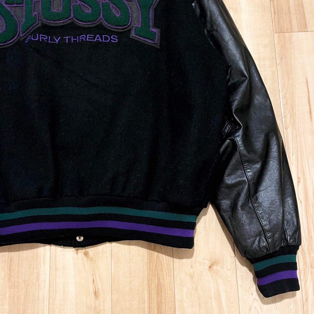 激レア！1980’s OLD STUSSY “BURLY THREADS”JKT