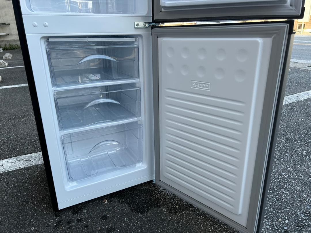 【福岡市限定】冷蔵庫 マックスゼン 2024年 140L【安心の3ヶ月保証】