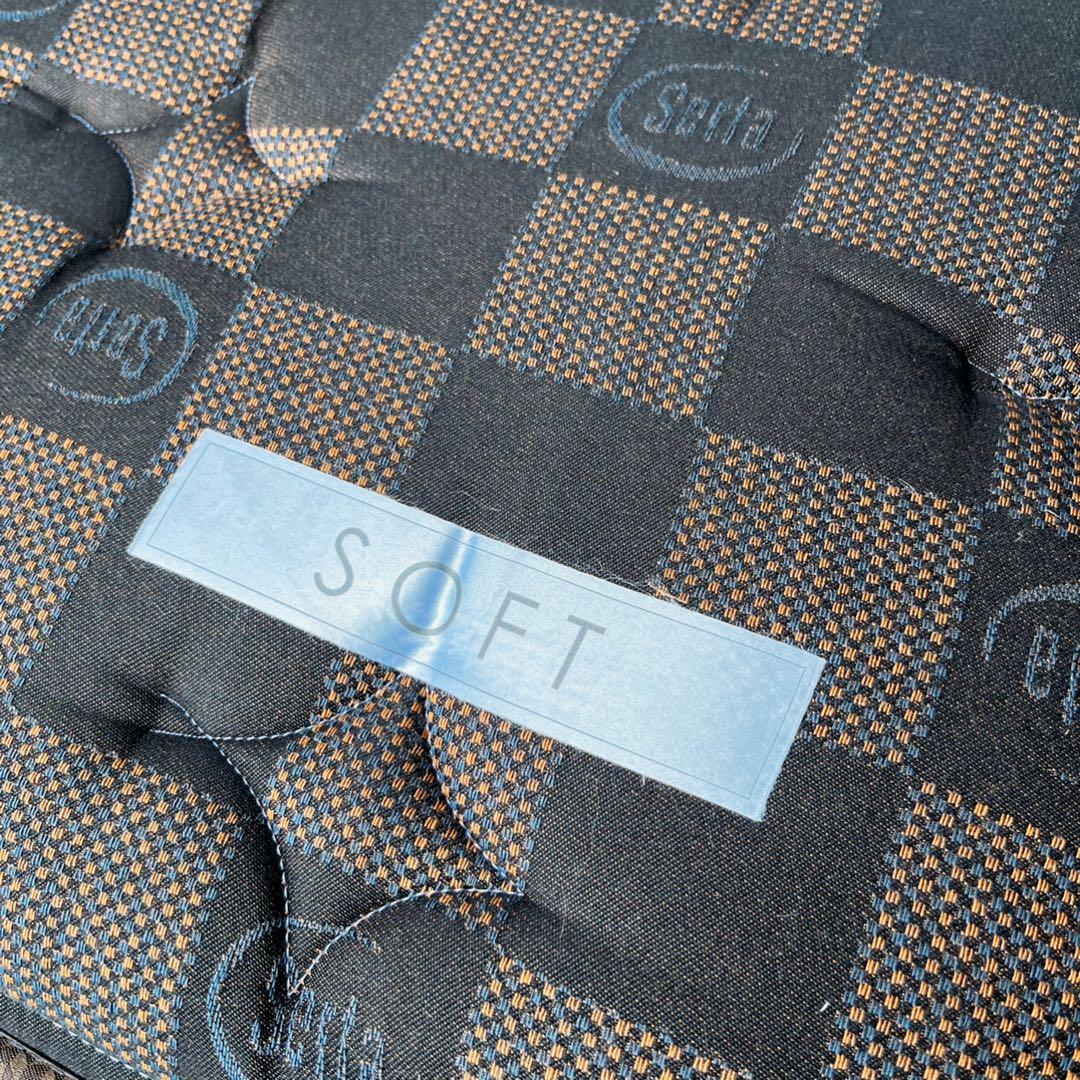 取付無料！サータ Q1ポスチャー ブラウンポケットコイルクイーンマットレス✨