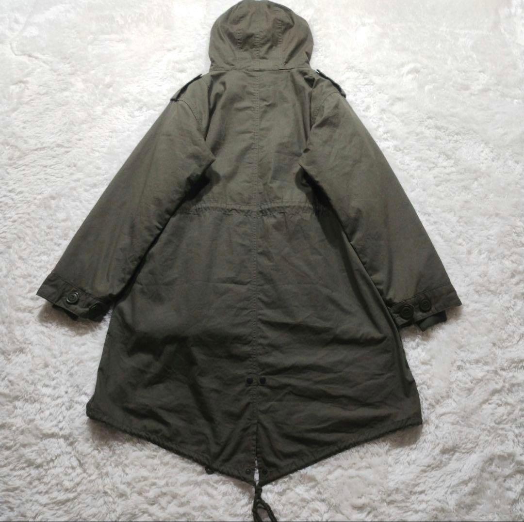 ヒューストン　M-51　ライナー付　モッズコート　青島コート　XXS