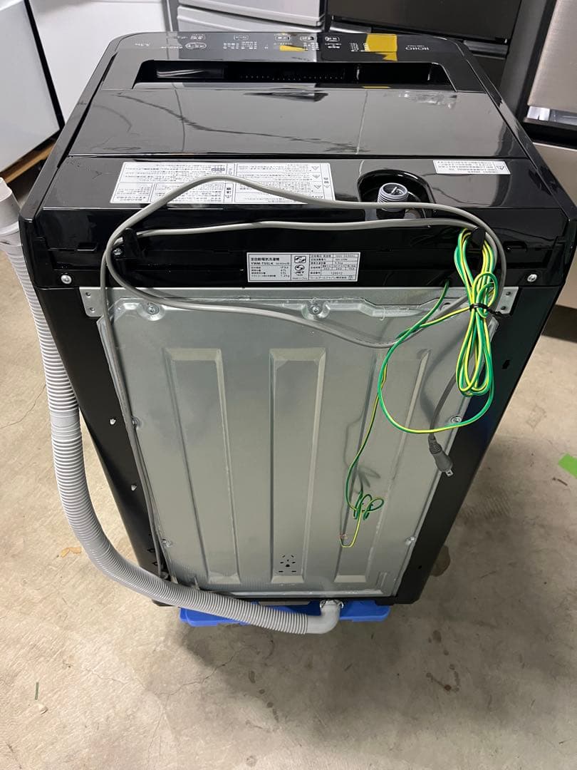 【高年式】RORO YWM-T55LK 縦型洗濯機本体 ブラック 2024年T