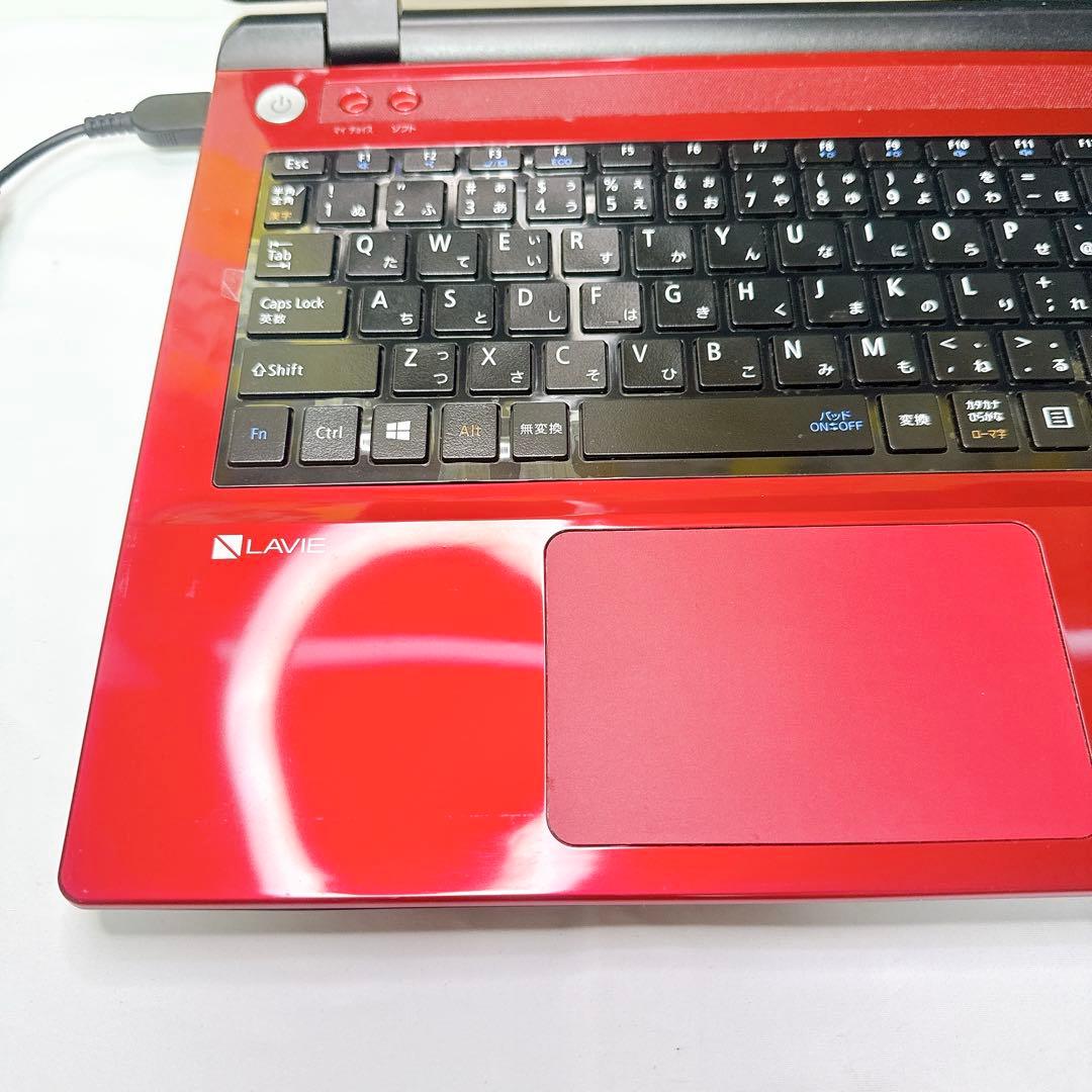 大容量❤️最新Windows11❤️レッドノートパソコン❤️初心者向け❤️すぐ使える❤️