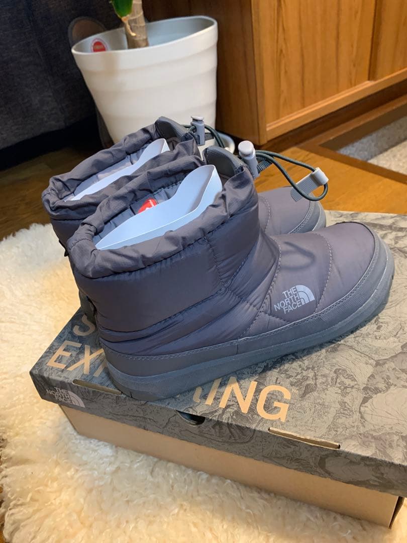 ザノースフェイス ショートブーツ 25㎝ ヌプシ PT NFW51686