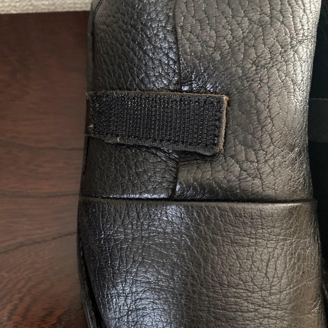 trippen トリッペン 鹿革 ベロクロ ディア レザー 37 黒