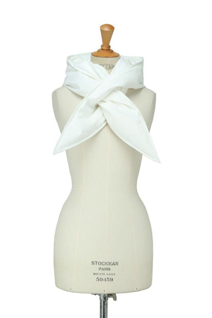 iirot イロットPadded Hoodie white UABY バラクラバ