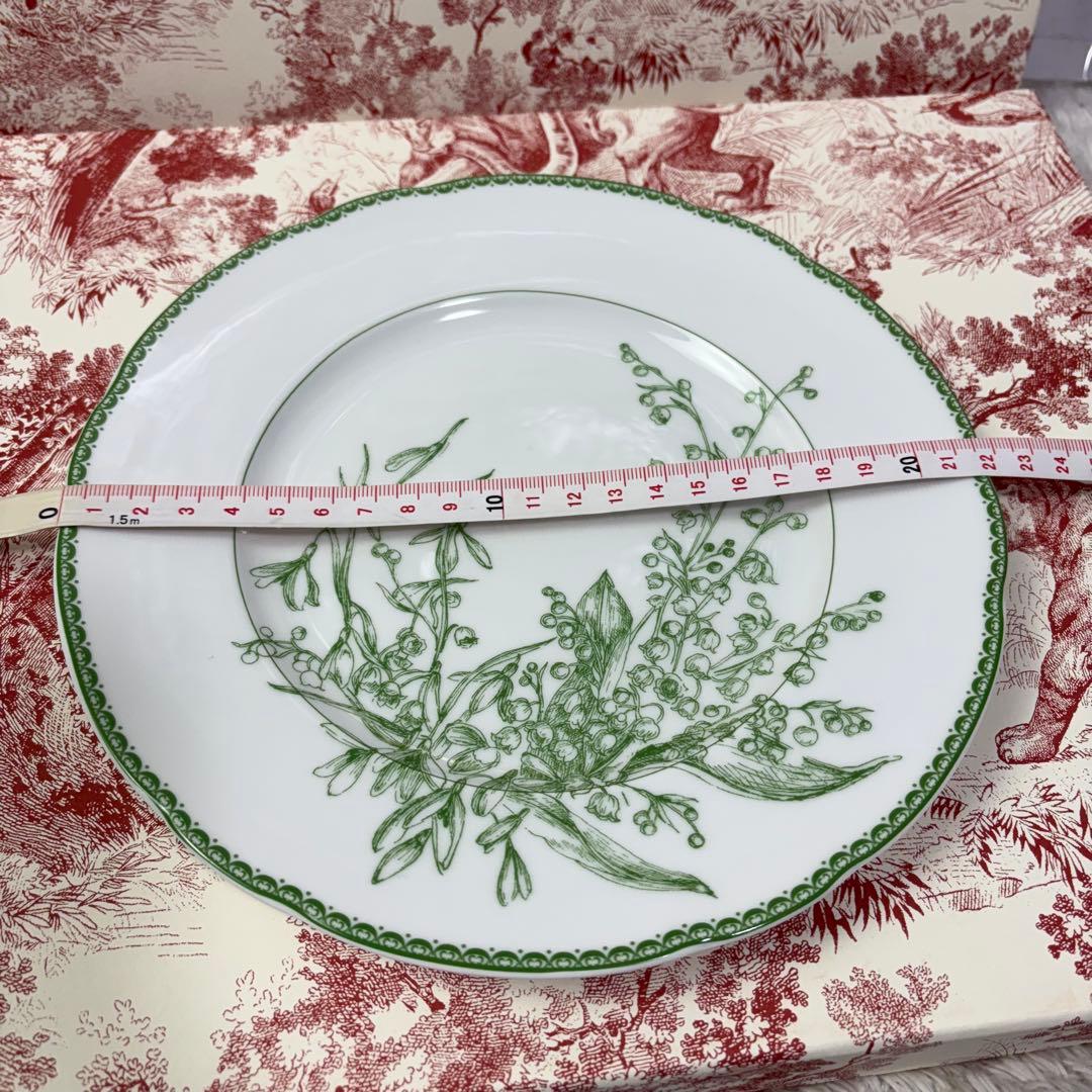 DIOR ディオール Lily of the Valley デザートプレート