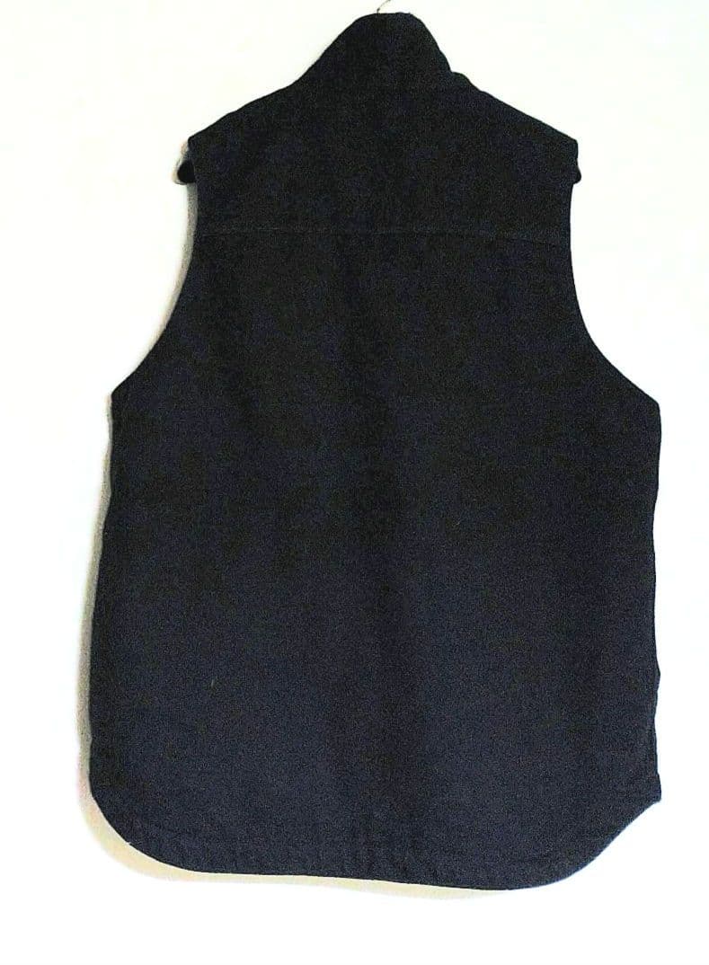 ■Carhartt ダックベスト【黒】モックネック現行✨USED美品