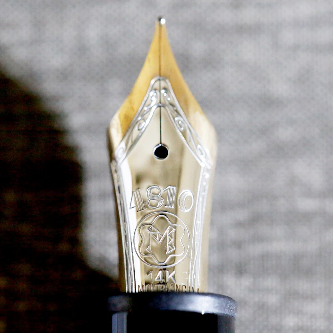 【美品 送料込み】モンブラン 万年筆 １４７ トラベラー マイスターシュテュック