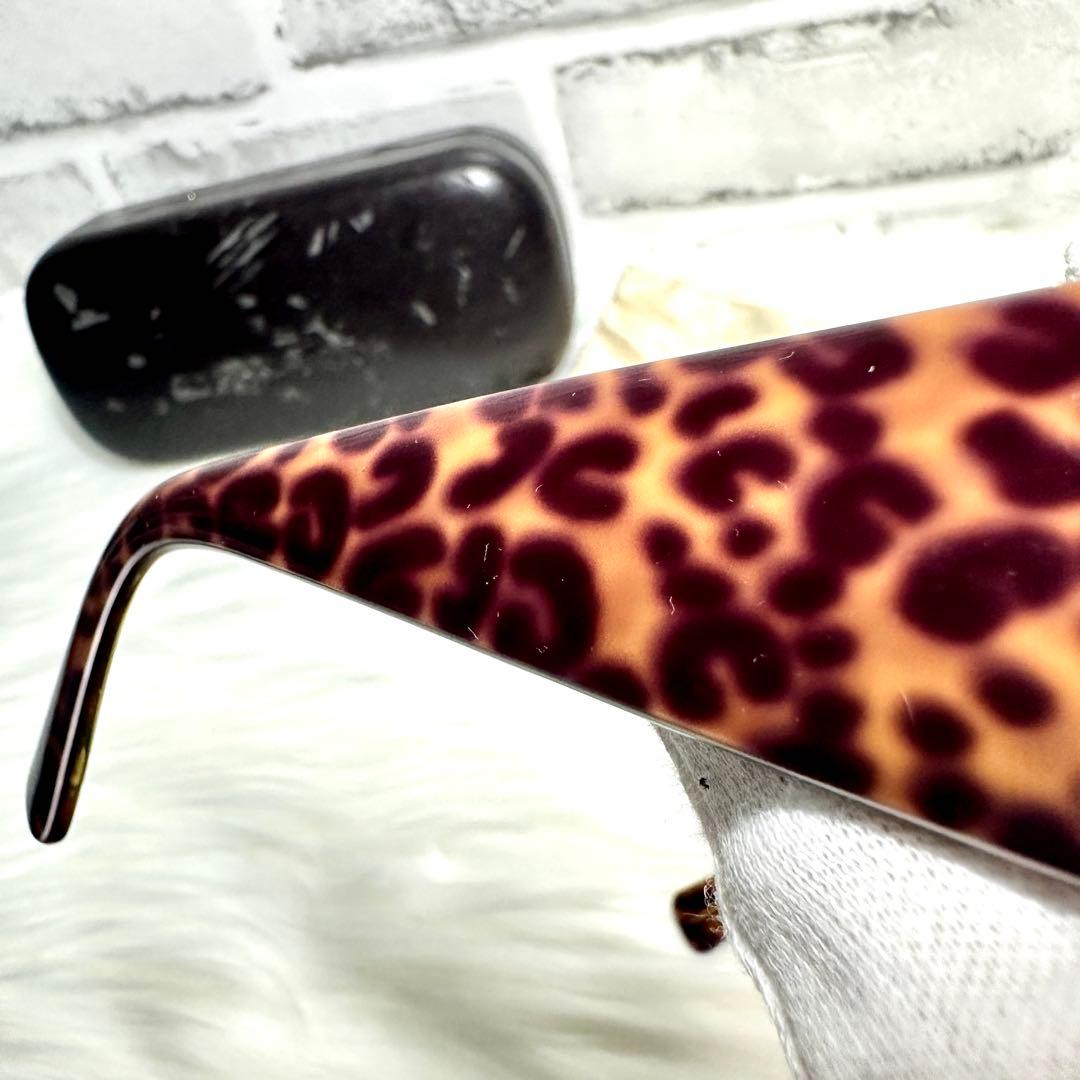 美品 ルイヴィトン サングラス レオパード マルキーズ Z0207E ブラウン