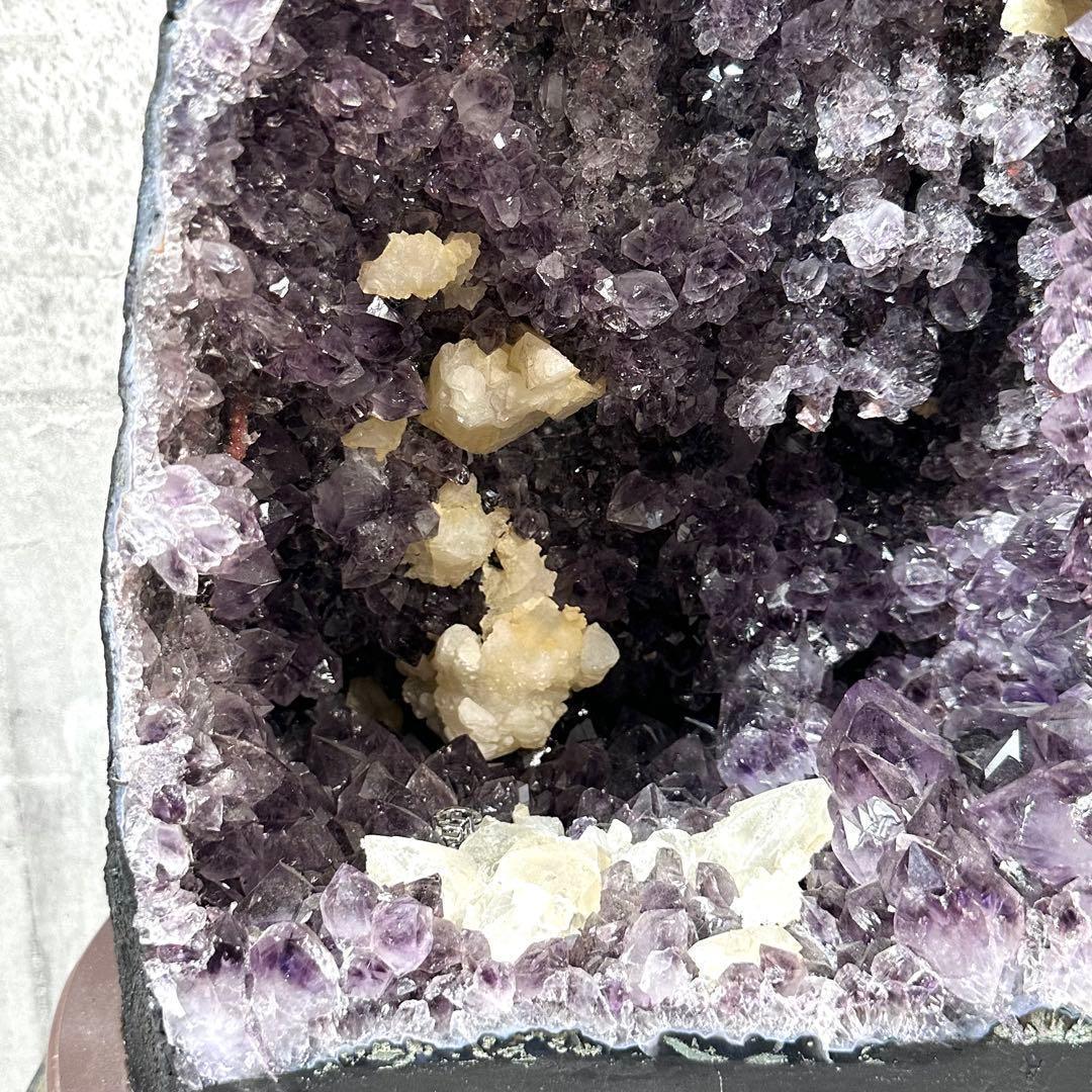 ⭐️35kg⭐️超巨大アメジストドーム クラスター 紫水晶　44cm×29cm