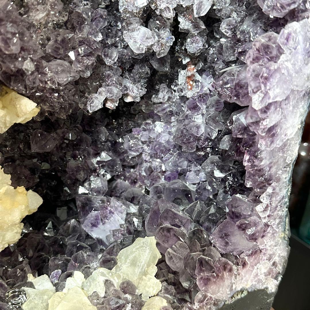 ⭐️35kg⭐️超巨大アメジストドーム クラスター 紫水晶　44cm×29cm