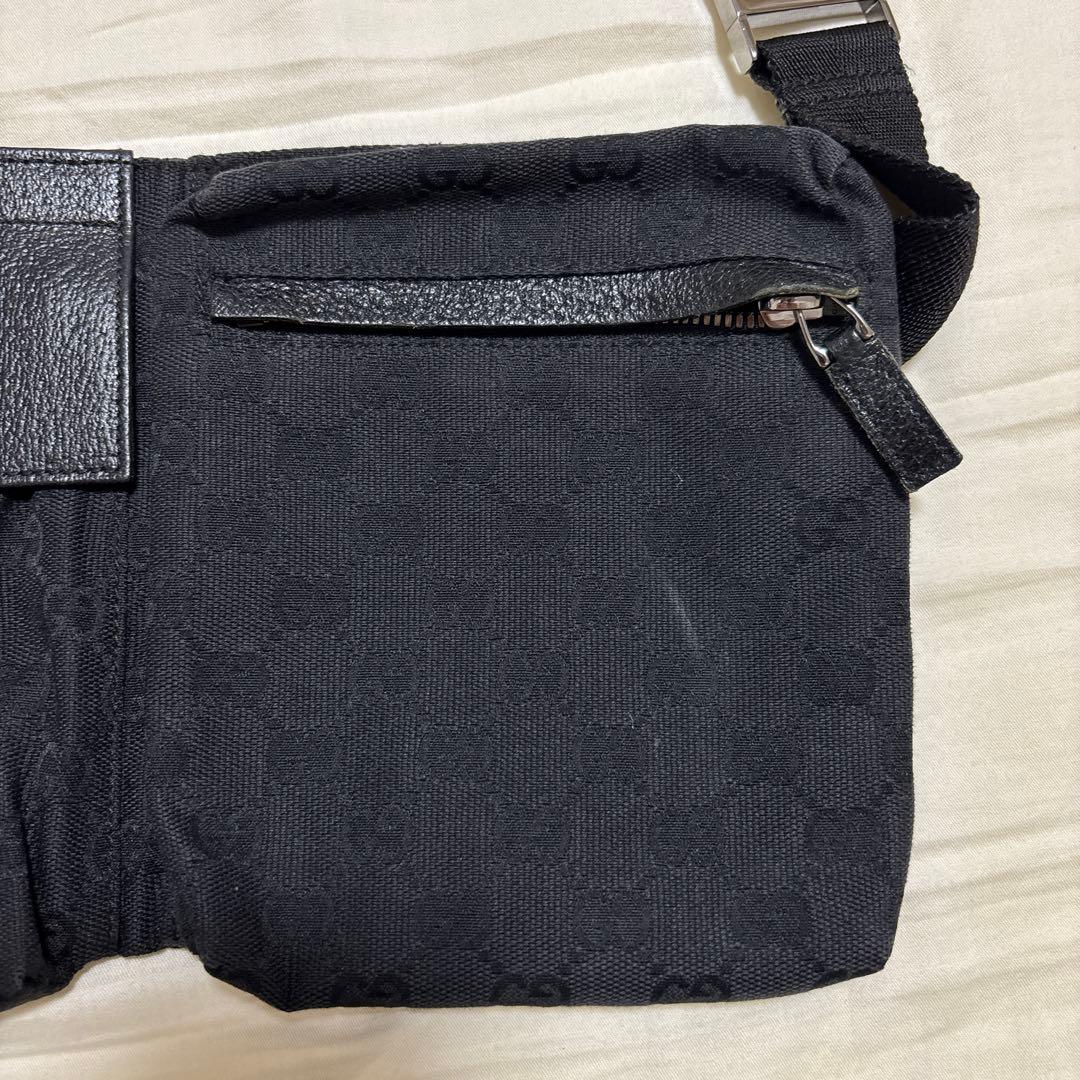 【値下げ★美品・中古】GUCCI グッチ ボディバッグ　ウエストバッグ
