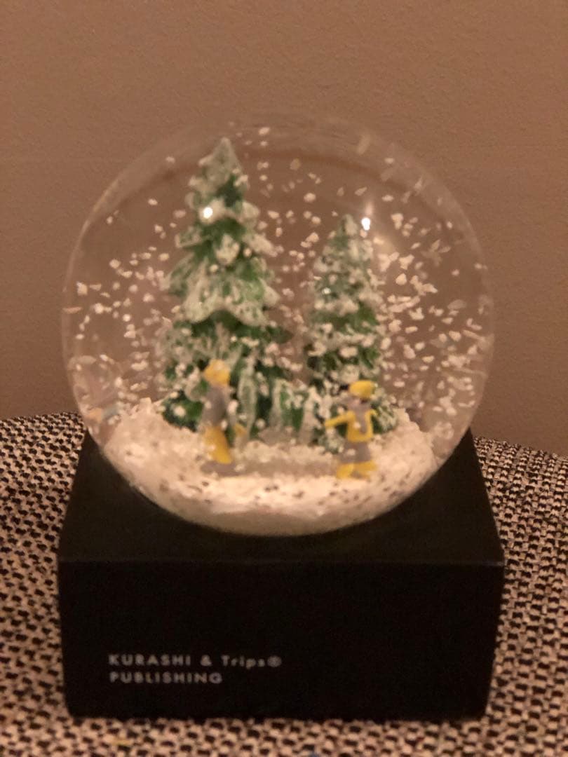 【美品】北欧、暮らしの道具店　スノードーム　2019