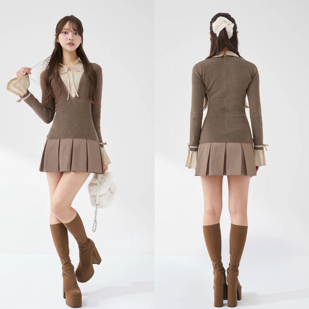 【完売商品・新品】ダーリッチ　ウルトラストレッチロングブーツ Mサイズ