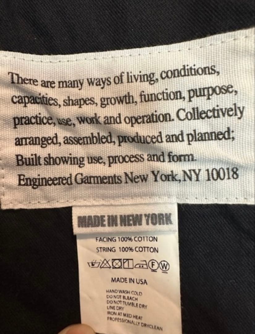 Engineered Garments WOOLRICH フードコート