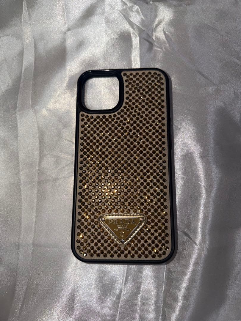 PRADA ストーン装飾 iPhoneケース13
