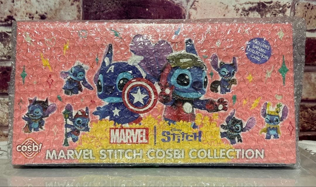 cosbi MARVEL×STITCH BOX 未開封シュリンク付き 公式正規品