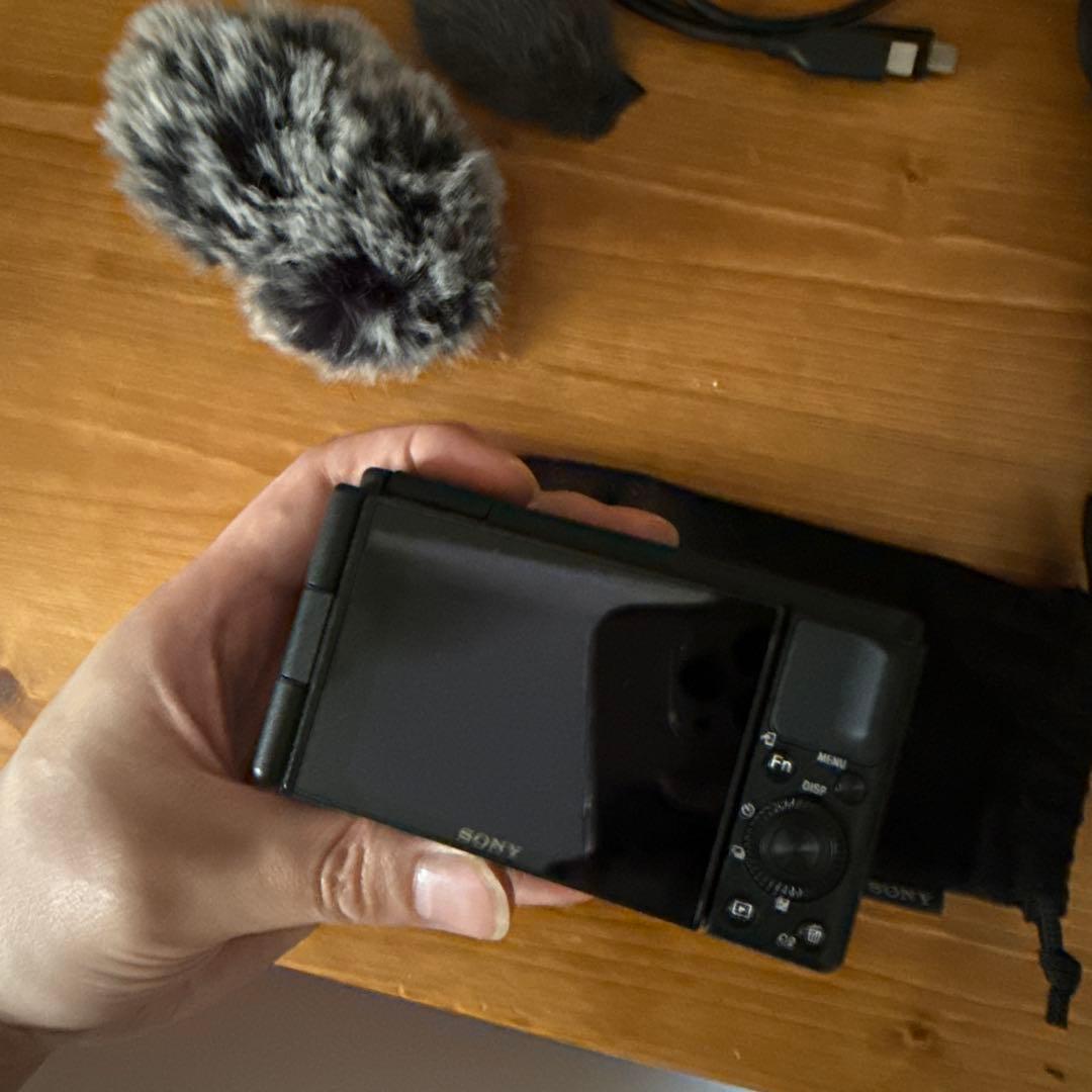 SONY ZV-1 シューティンググリップ付き