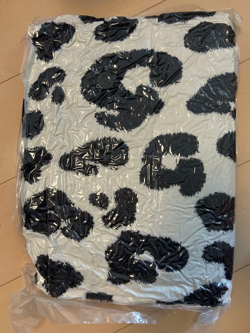 GYDA レオパードブランケット　col/ WH