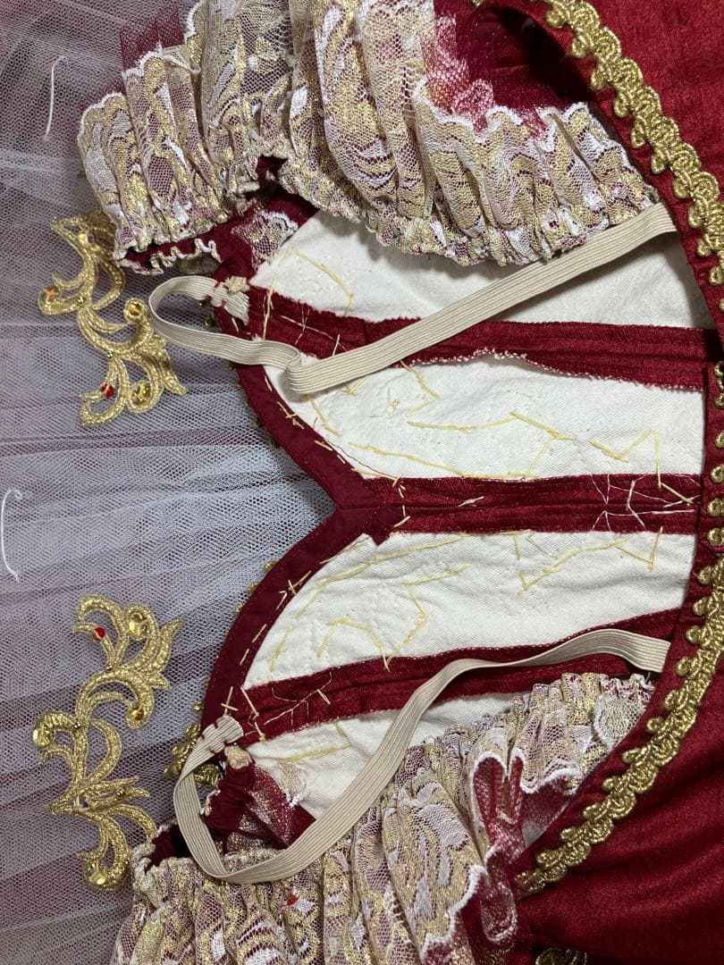 coto smile様用　ユーズドバレエ衣装　パキータ　細４号