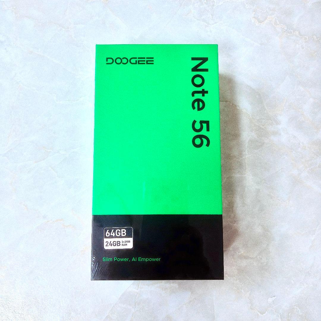 【新品】DOOGEE Note56 スマホ Android16 SIMフリー