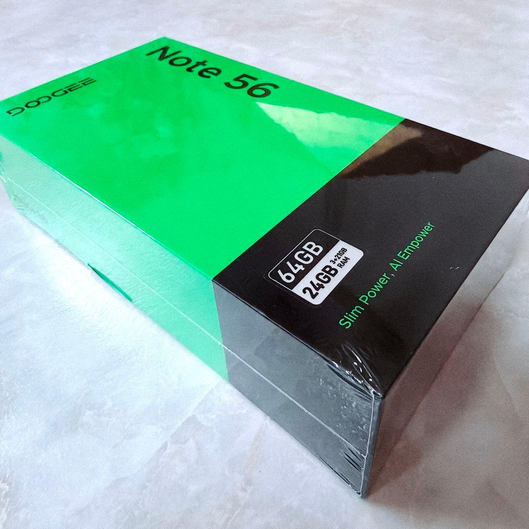 【新品】DOOGEE Note56 スマホ Android16 SIMフリー