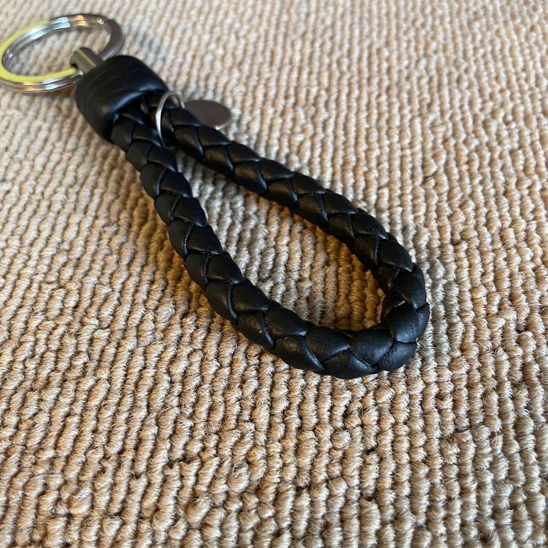 正規品⭐️極美品⭐️BOTTEGA VENETA 男女 ボッテガ　キーリング　黒