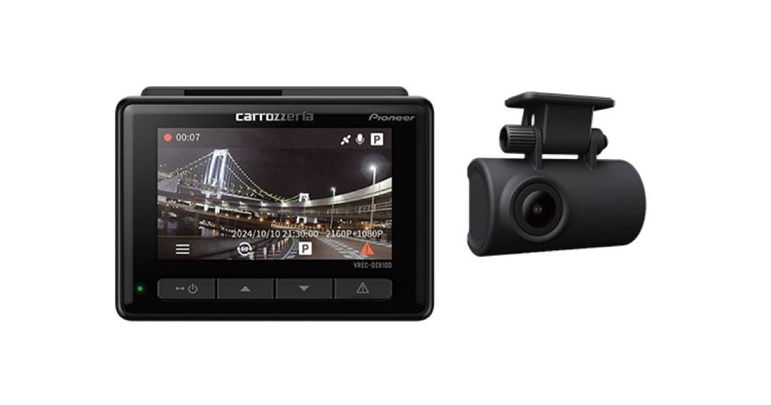 あ*ん様 carrozzeria ドラレコDZ810D駐車監視機能付　前後カメラ