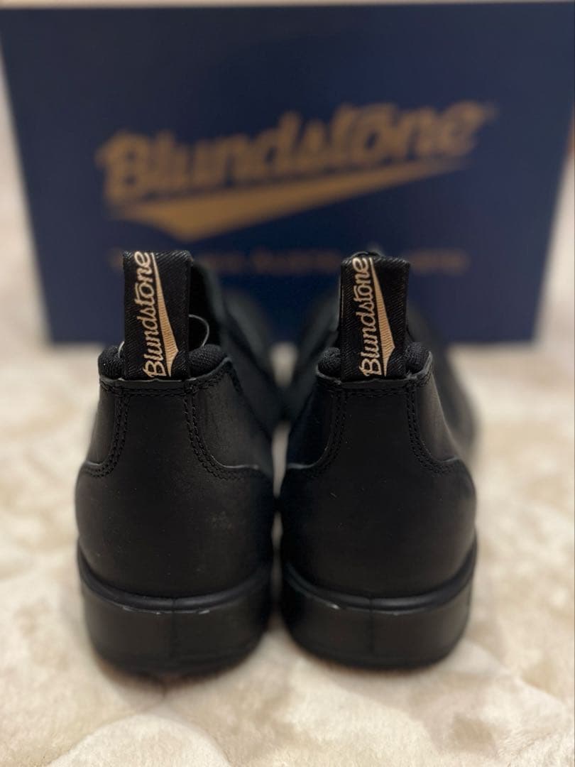 ブランドストーン　ローカット 本革防水 ブラック UK8 新品 箱あり