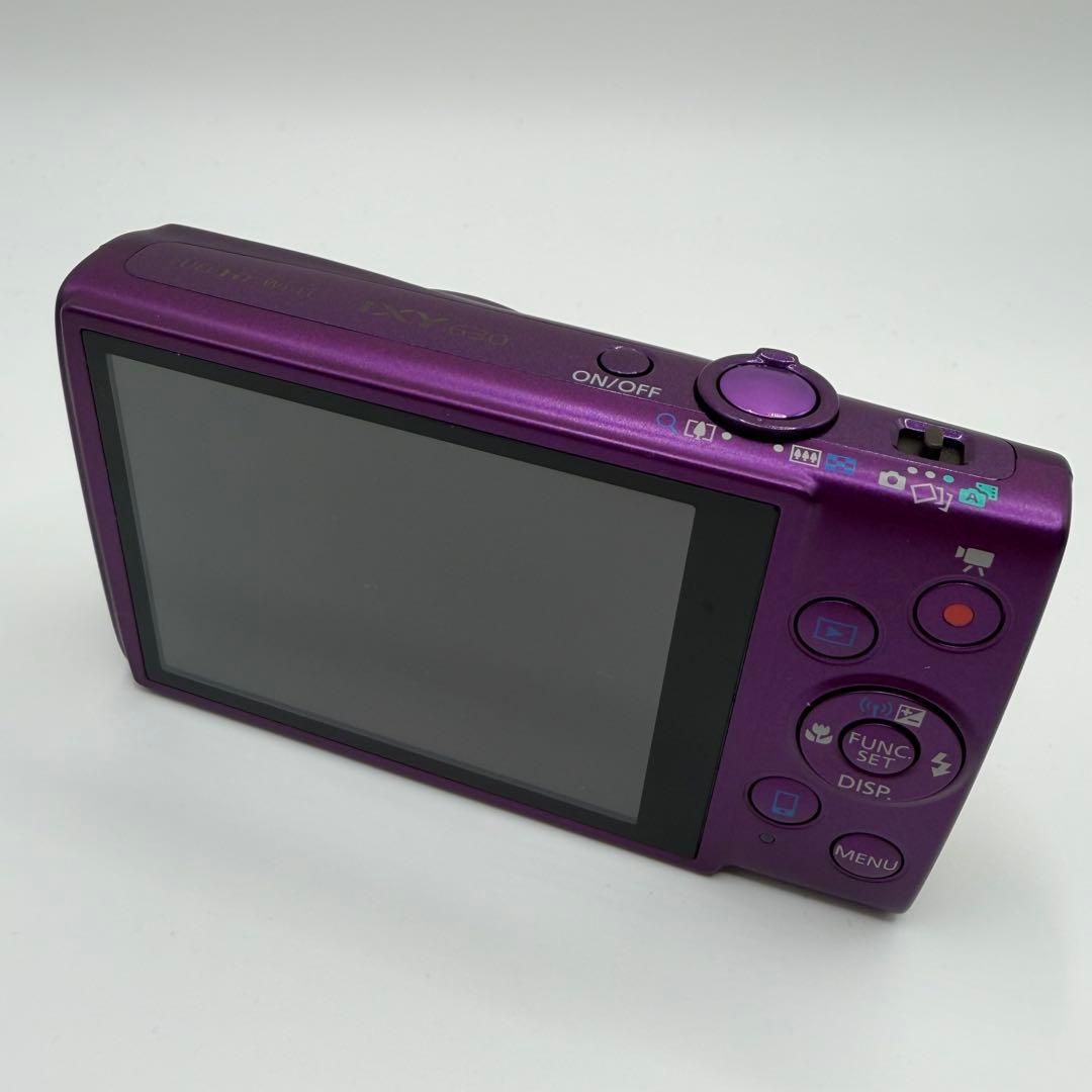 美品 Canon IXY 630 デジタルカメラ パープル 動作品