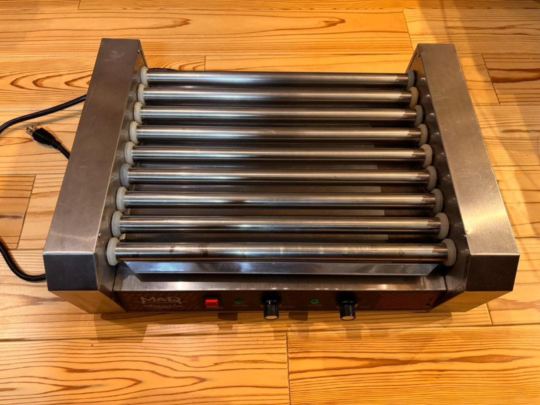 【中古】ソーセージグリラー　ホットドッグマシーン！自動ローラー優れもの