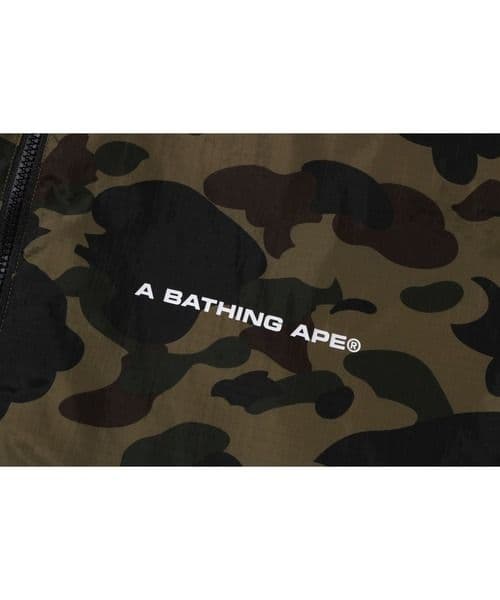 ジャケット・アウター A BATHING APE 1ST CAMO DOWN JACKET