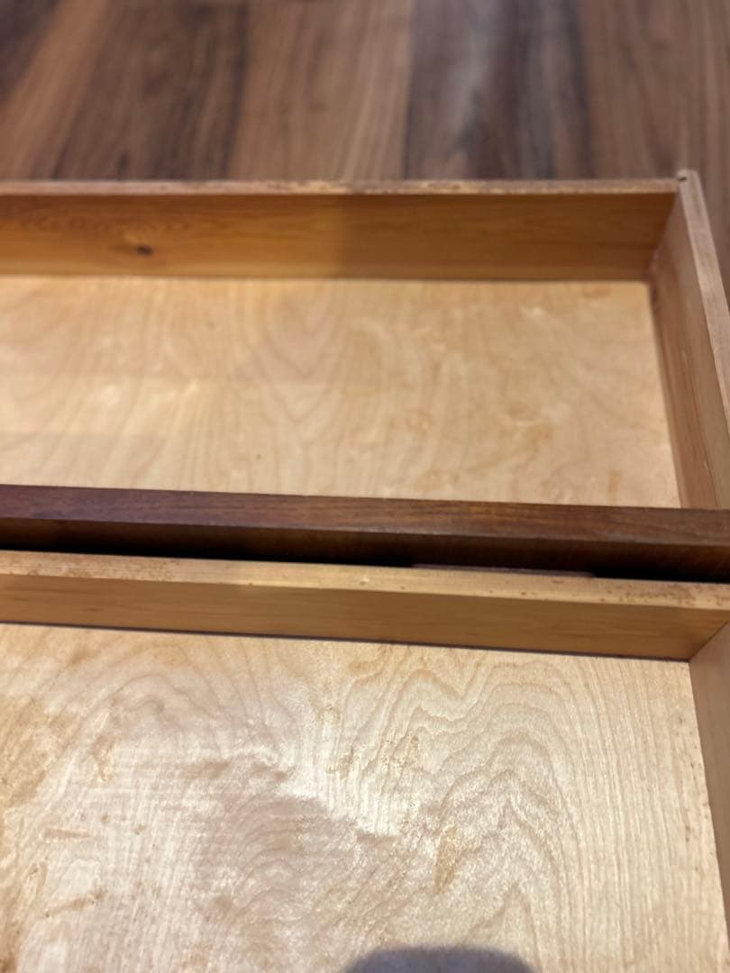 デンマーク　チーク　3段チェスト　スモールチェスト　北欧家具　ヴィンテージ