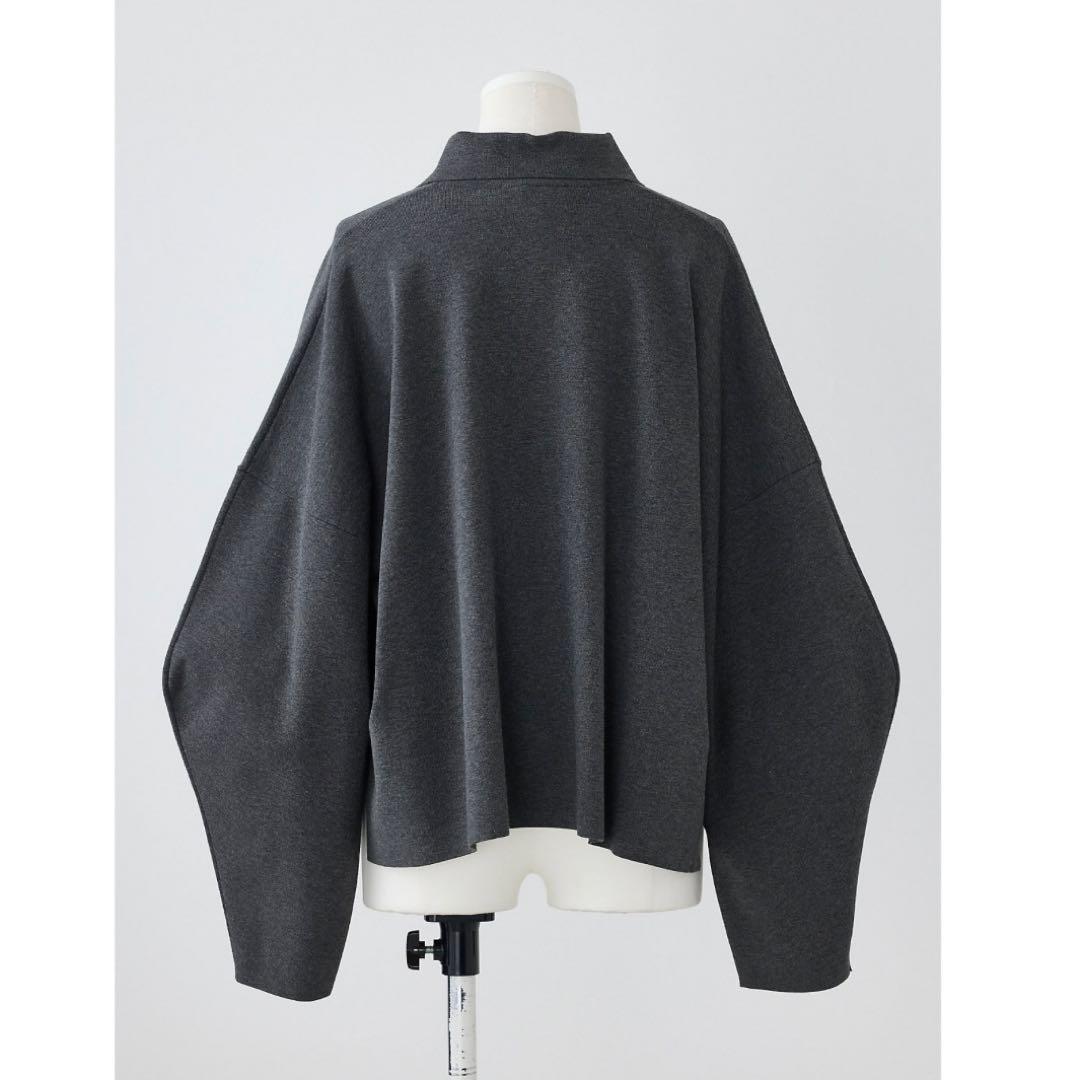 ENFOLD/エンフォルド　COLLAR BOX CARDIGA 38