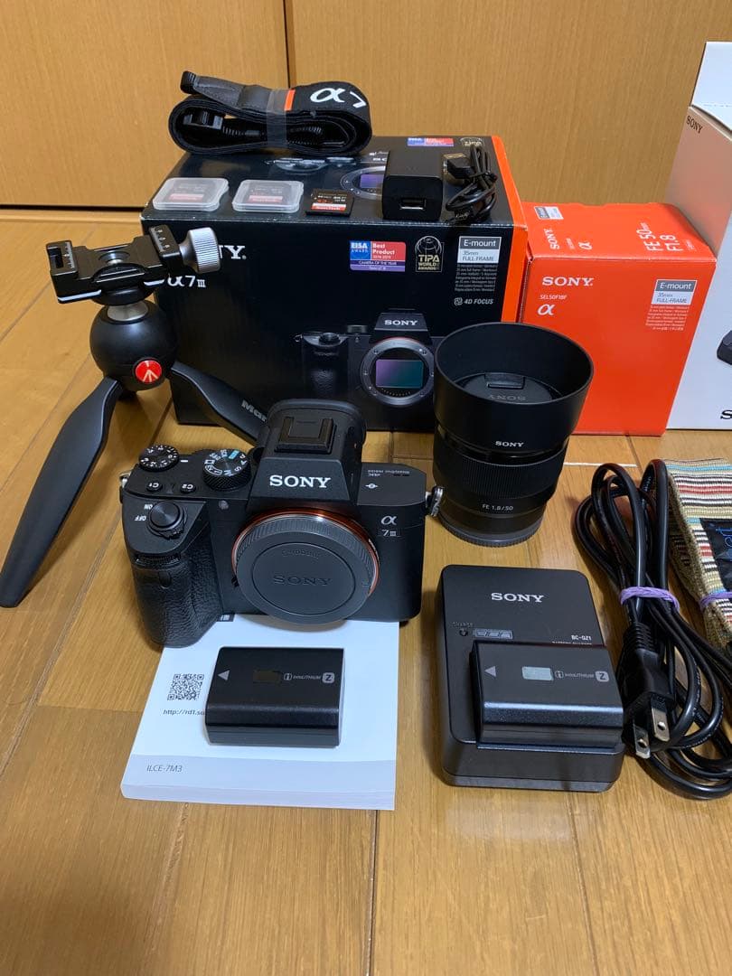 ✨超美品✨SONY α7 III デジタル一眼レフカメラ＆レンズ、他フルセット