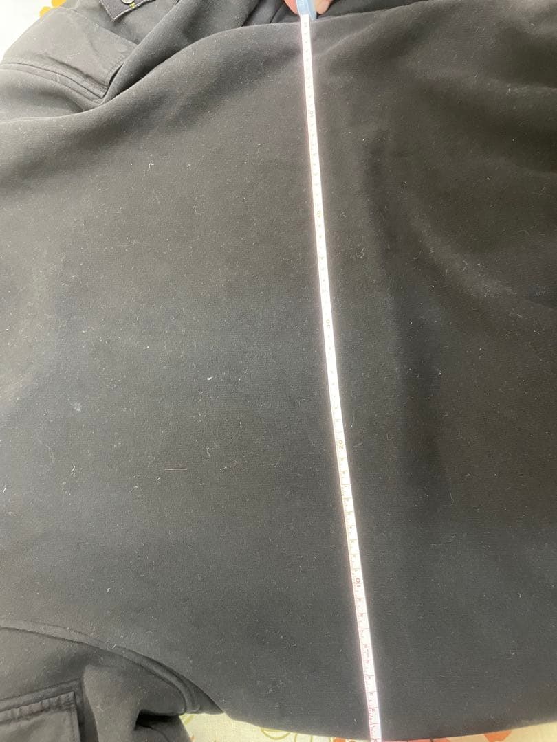 STONE  ブラック スウェットシャツ