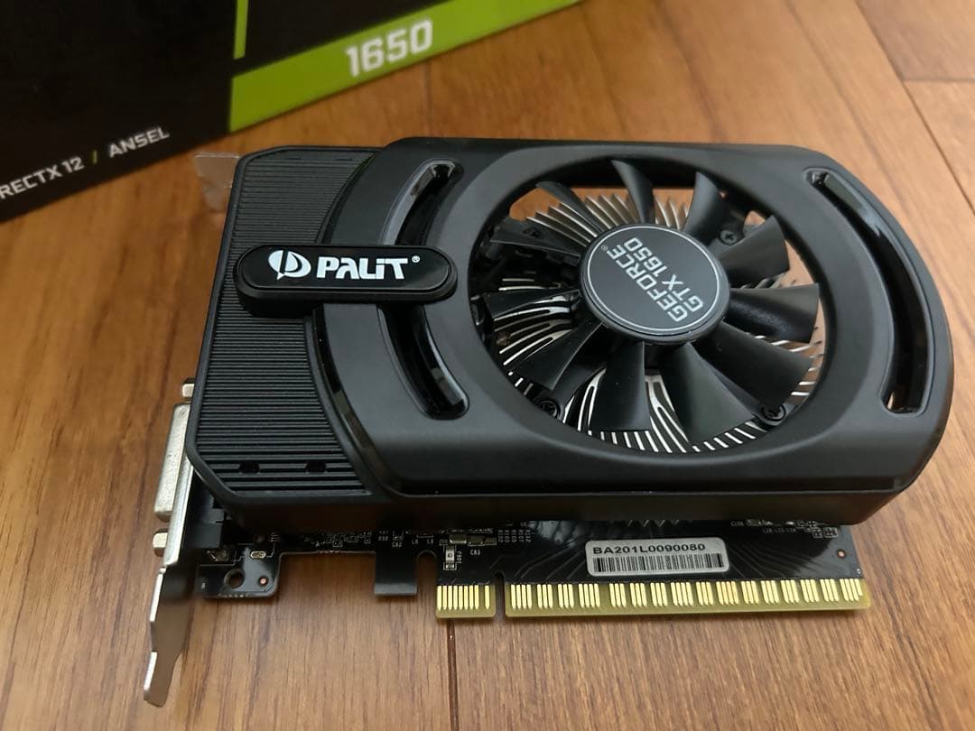 グラフィックボード・グラボ・ビデオカード Palit GeForce GTX 1650 StormX 4GB