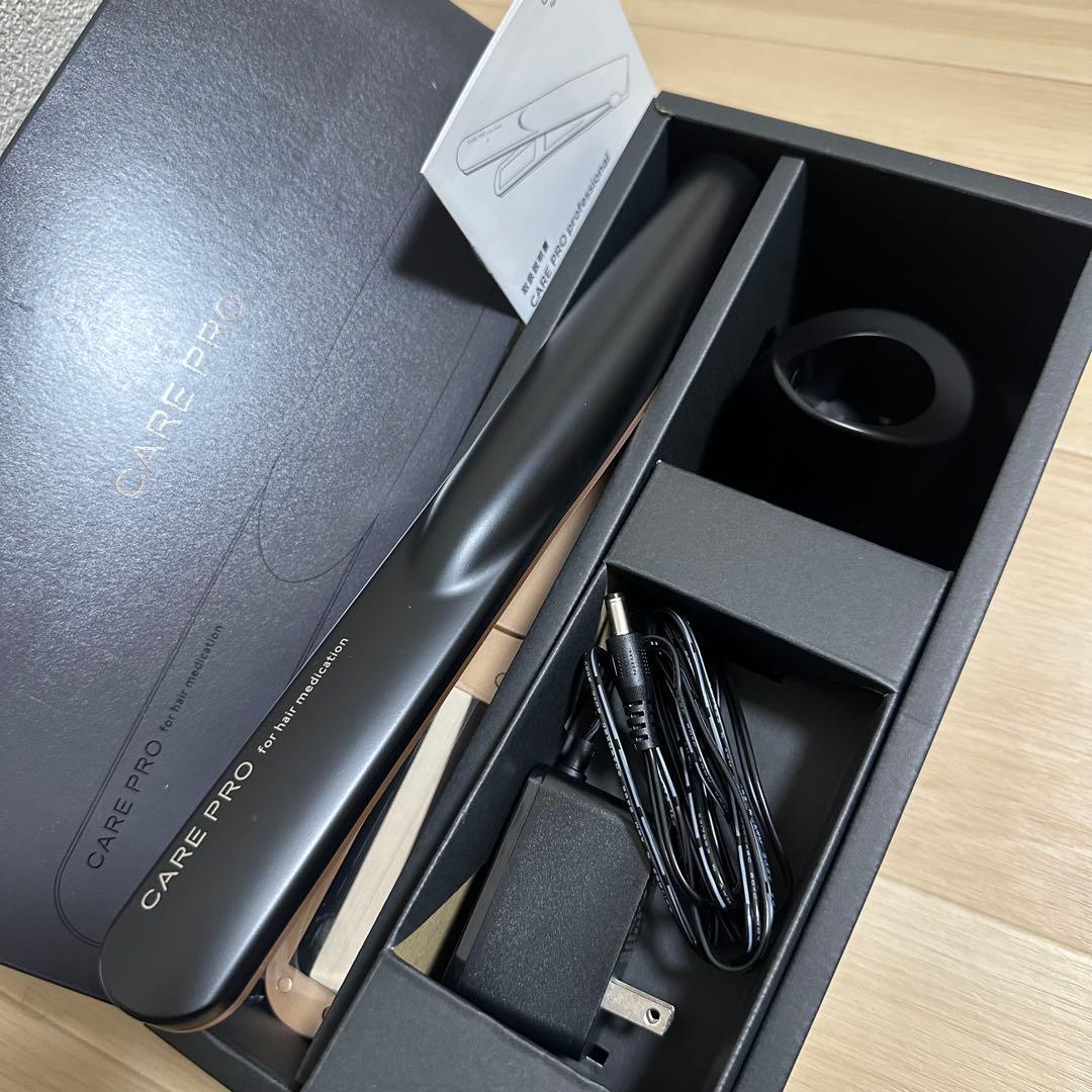 CARE PRO ヘアアイロン　ケアプロ　超音波アイロン