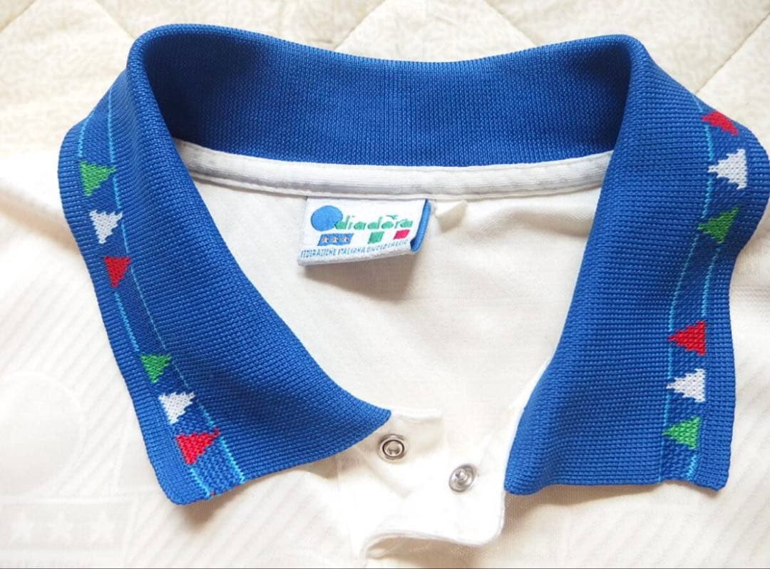 【極美品//XL】ディアドラ94イタリア代表 アウェイUK製