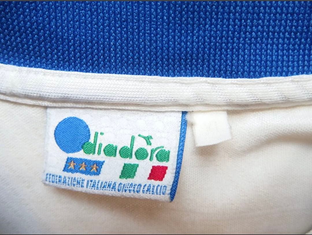 【極美品//XL】ディアドラ94イタリア代表 アウェイUK製