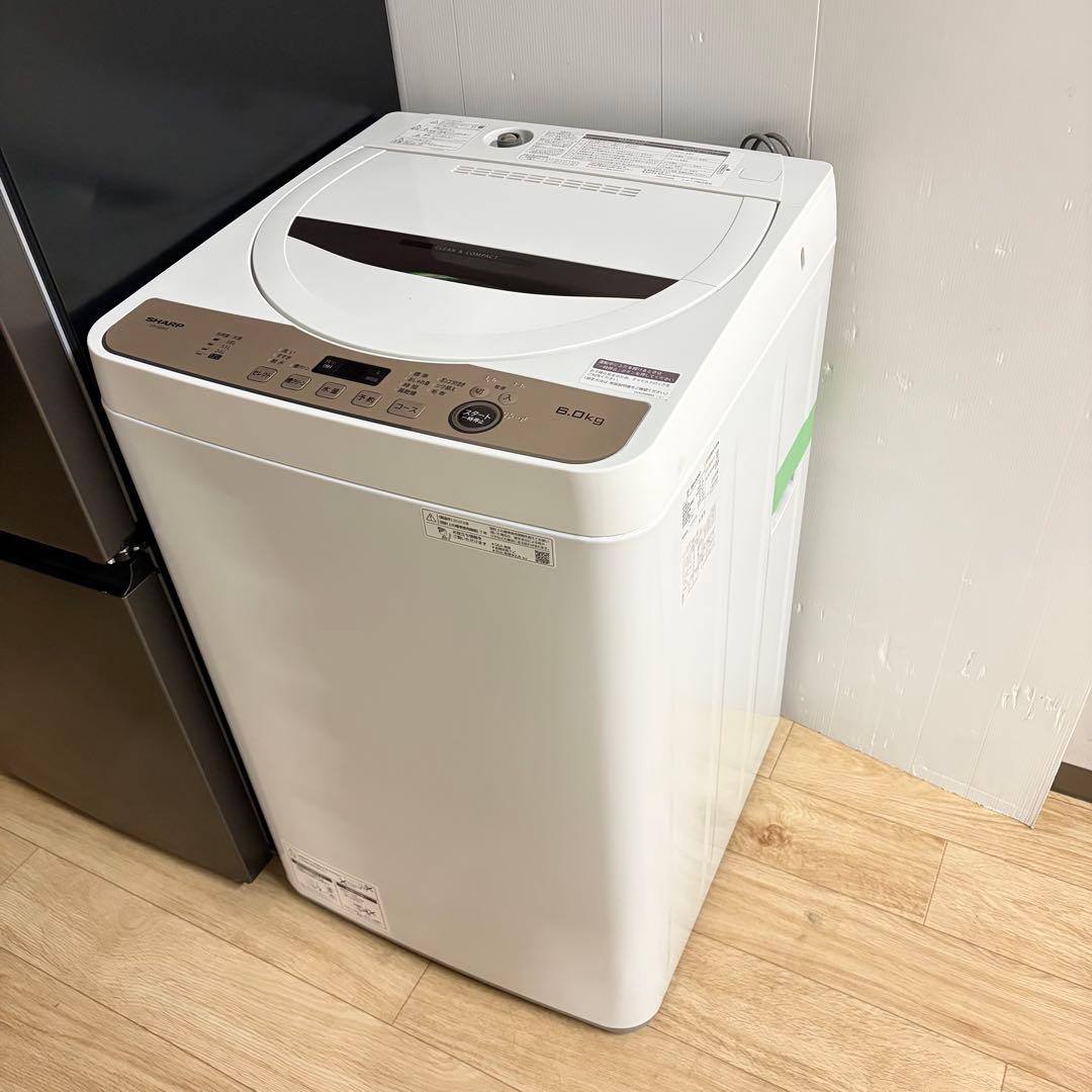 高年式高品質❗️シャープブランド1人暮らし家電セット大阪、大阪近郊配送と設置無料P