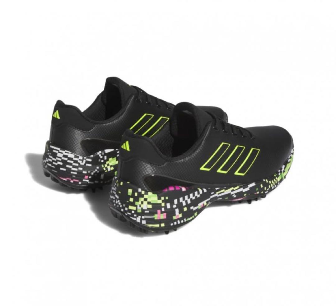 新品adidasアディダスゴルフシューズ　ゼットジー23 グリッチ