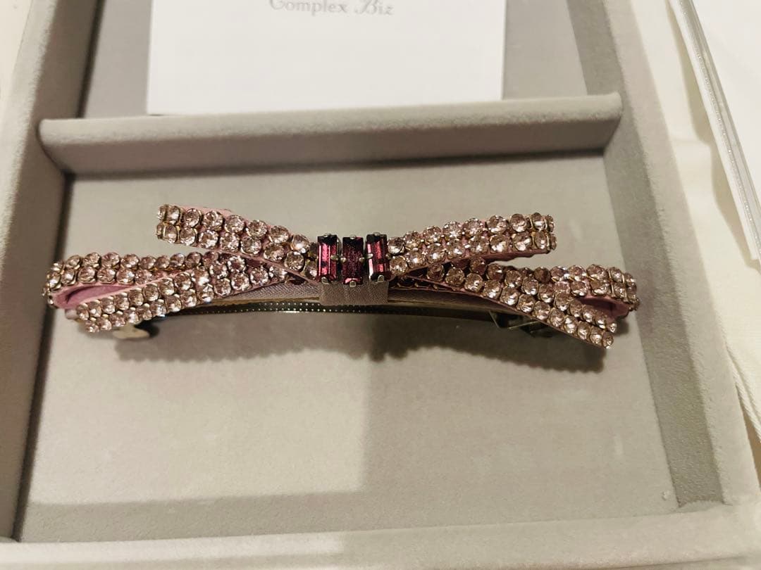 Complex Biz リボン型ヘアバレッタ