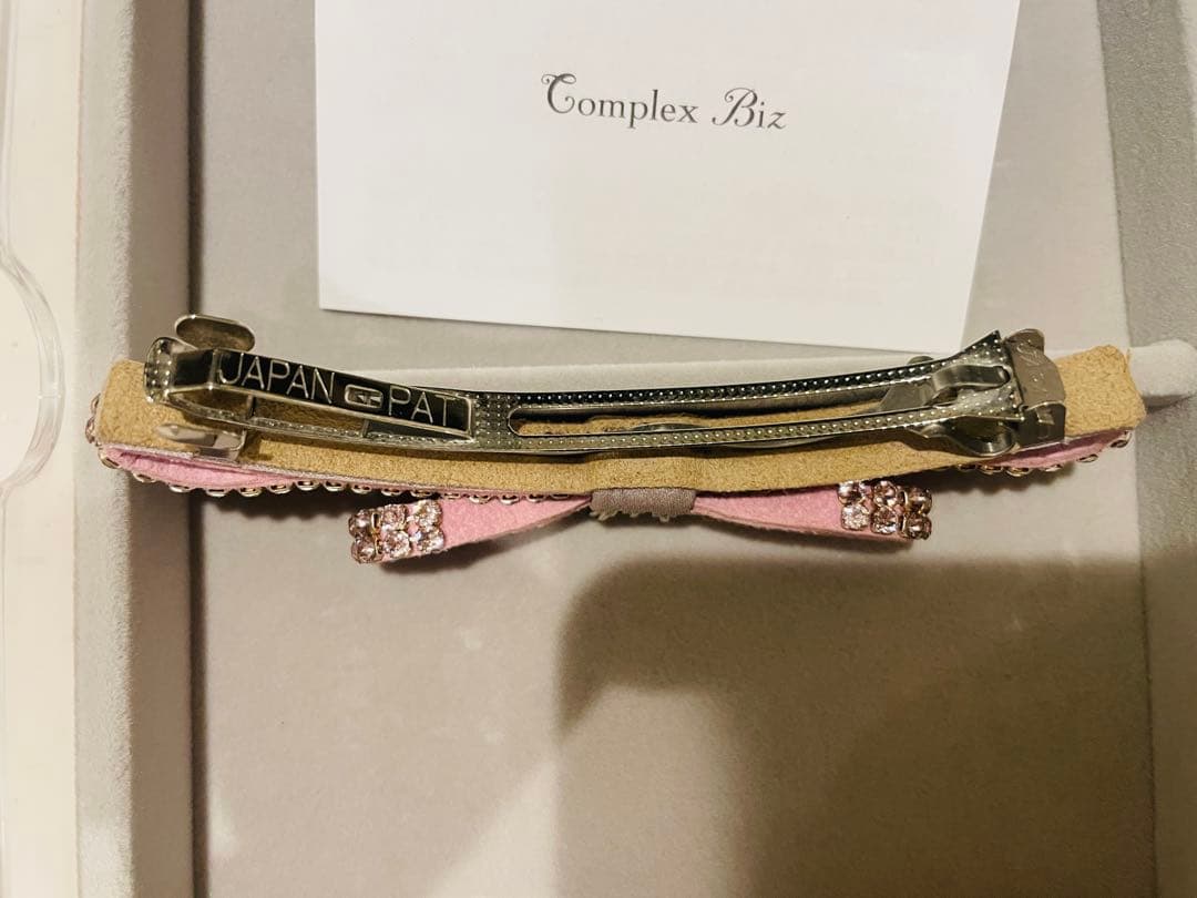 Complex Biz リボン型ヘアバレッタ